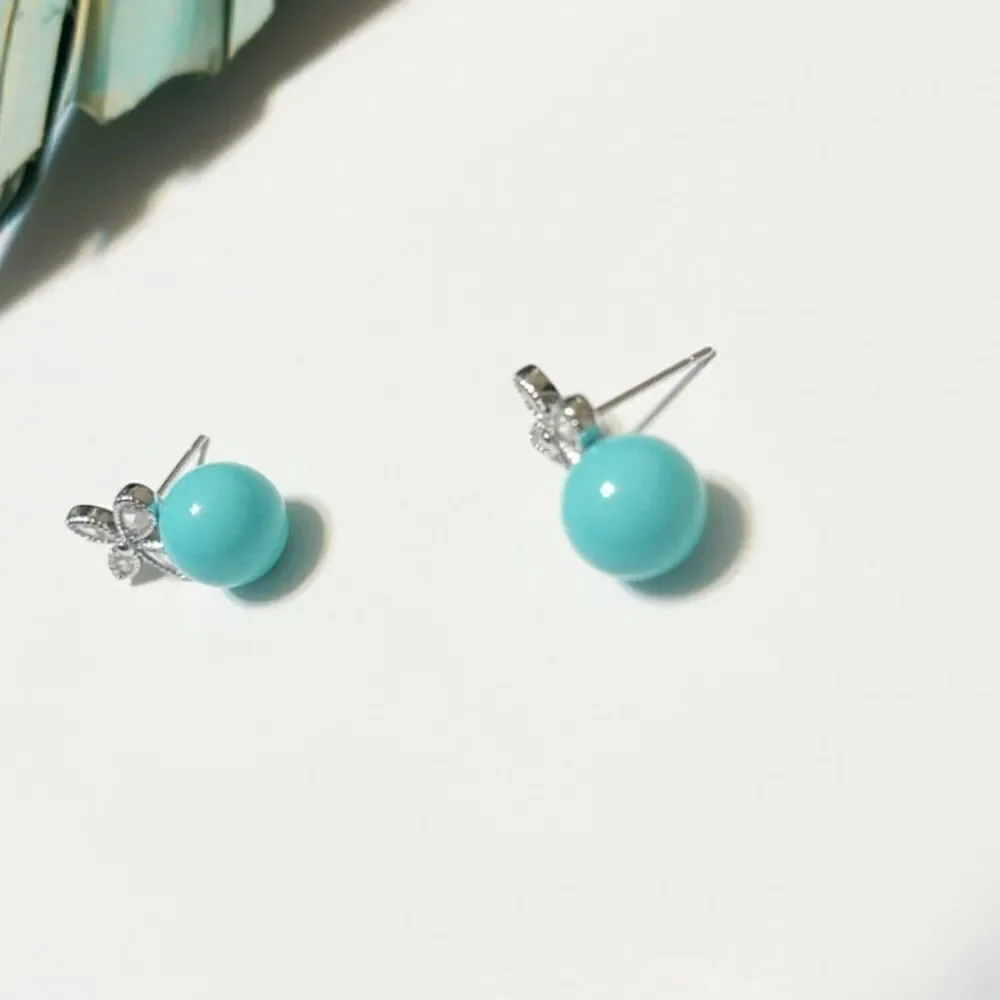 Dainty Floral earrings #156 - Picture 3 of 6